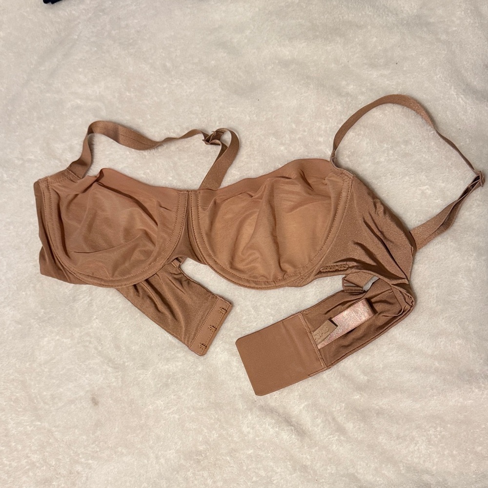 SKIMS sheer balconette bra